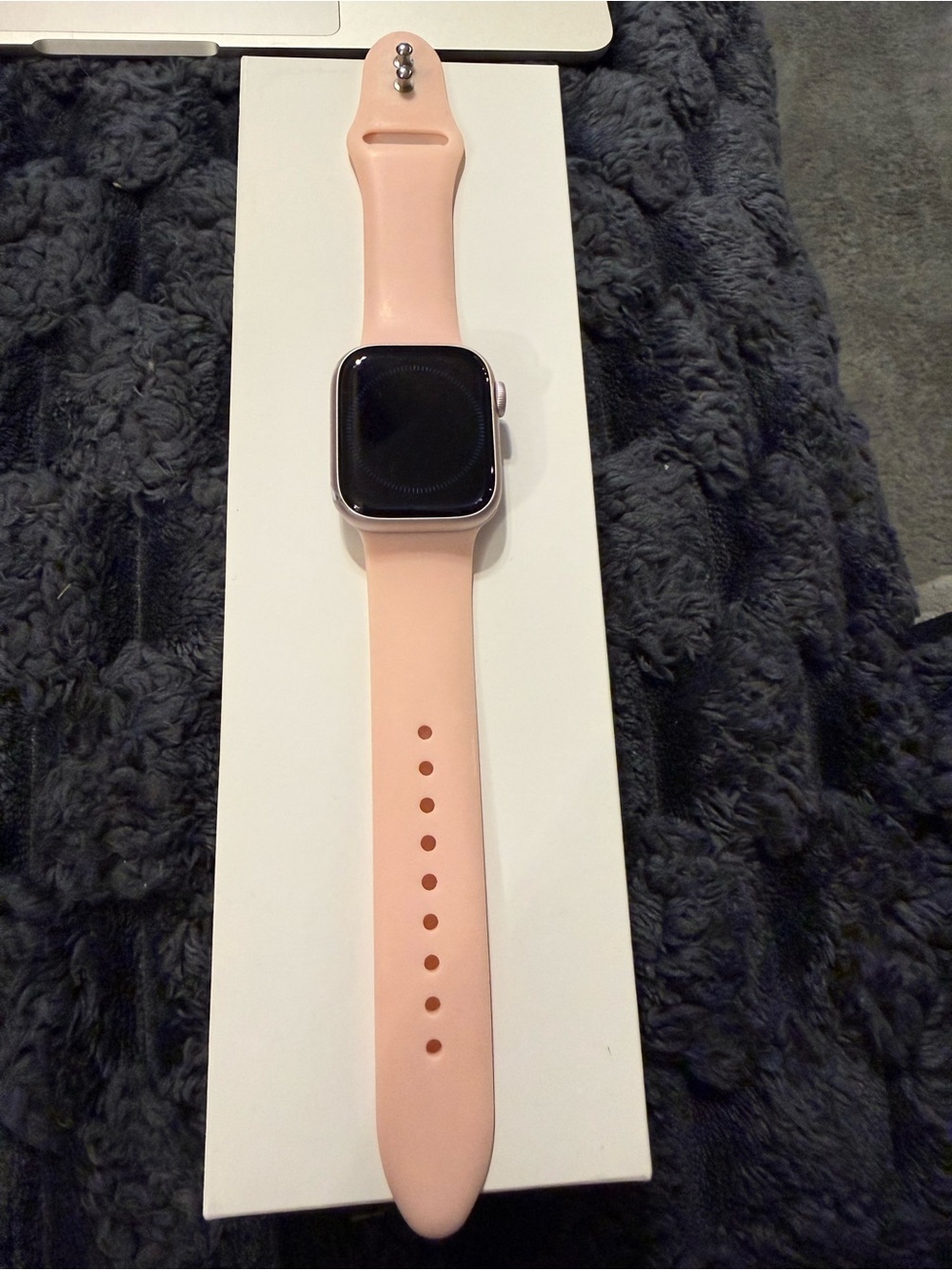 Apple Watch Series 9 41mm Pink Aluminum with Pink Silicone Band